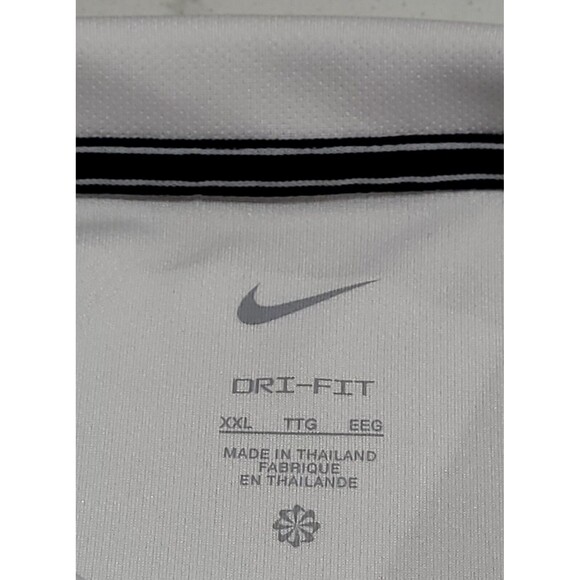 Nike Court Dri-FIT ADV Slam Tennis Polo Shirt Mens 2XL White 3D Swoosh Logo NWoT - Picture 10 of 11